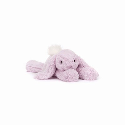 Jellycat Smudge Lavender Rabbit Bunnies UK | 02436ZDWU